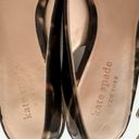 Kate Spade  Mika Tortoise Patent Leather Slingback Low Heel Brown Caramel Size 6 Photo 9