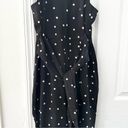 Ann Taylor  Black White Polka Dot Racerback Tie Waist Pants Jumpsuit 6 Photo 9