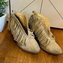 Coconuts by Matisse  Lambert Fringe Tan Country Festival Concert Bootie Size 8.5 Photo 0