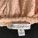 Rebecca Minkoff  Coral Ruffles Off Shoulder Blouse light Pink Size Small Photo 2