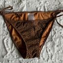 Xhilaration  Size M/L Women’s Cheetah Print Brown and Black Bikini Bottom and Top Photo 1