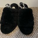 UGG Black  Fluff yeah Slippers Photo 1