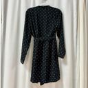 Alexis  Leila Polka Dot Long Sleeve Tie Neck Mini Dress Rio Print Women's Size L Photo 6