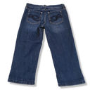 White House | Black Market  Jeans Size 0 Noir Pedal Pushers Feel Beautiful Women's Blue Denim Pants Photo 1