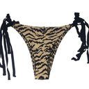 Topshop  Animal Print Bikini Bottoms US 6 Photo 0