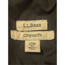 L.L.Bean  Navy Blue Corduroy Pants Chinos Original Fit High Waist Sz 20W Photo 3