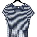 Old Navy  Blue Striped A-Line Dress Photo 1