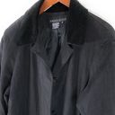 Anne Klein  Black Trench Coat Photo 5