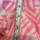 J.Crew  pink neon geometric chino short size 6 Photo 4