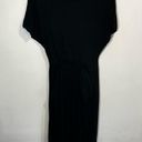 Women’s | All Saints black drape knit dress | Size 2 Photo 0