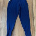 All In Motion NWT  Pants Womens Small Joggers Navy Blue Stretchy High Rise Ribbed Photo 7