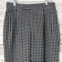 Equipment  Bergen 100% Silk Checkered Cropped Pants, EUC, Size 6, MSRP $340 Photo 4