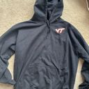 Virginia Tech Hoodie Sweatshirt Black Size L Photo 0