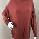 Isabel Maternity NWT  by Ingrid & Isabel Side Snap Mock Neck Top XL Photo 3