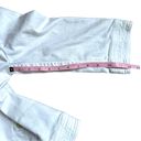 Talbots  Denim Stretch Jacket Womens Size 8 White Front Buttoned 3/4 Sleeves Photo 3