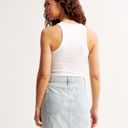 Abercrombie & Fitch Abercrombie Striped Denim Mini Skirt Photo 2