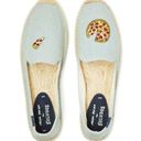 Soludos Pizza Slice Espadrilles Chambray Flats 8 Photo 0