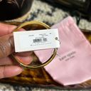 Kate Spade NWT  Pink and Gold Spade Cuff Bracelet Photo 5