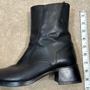 Nectar Santana Canada  Black Leather Women Ankle Boots Size 80 M / Size 8 Photo 5