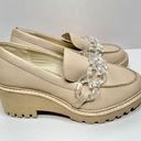 Dolce Vita Loafers Womens Size 6 Blush Leather Platform Slip On Casual Shoes Photo 2