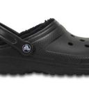 Crocs NEW  Black Classic Lined Clogs Size 8 Women’s 6 Men’s $60 Photo 0