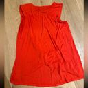 Bobeau  Orange Ruffle Tank Photo 1