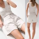 White House | Black Market  High Rise Pleated 5" Classic Shorts‎ Size 4 Photo 1