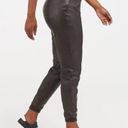 Spanx NWT  Leather Like Faux Leather Noir Black Jogger Pants Size Small Photo 1