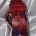 Casio Women's Red Floral Print G-Shock S Series Watch Photo 3