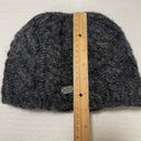 The North Face  Charcoal Gray Knit Beanie Hat One Size Unisex Wool Blend Photo 5