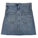 AGOLDE  90's Denim Mini Skirt High Waisted Blue Wash Women’s Size 24 Photo 5