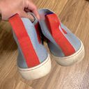 Rothy's  Chelsea High Top Boot Sneakers Shoes | Artic Blue | 9.5 Photo 10