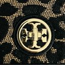 Tory Burch Adalyn Leopard Raffia Clutch Bag with Removable Crossbody Strap Photo 2