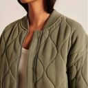 Abercrombie & Fitch Quilted Bomber Jacket Photo 2