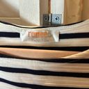 Renee C  Striped Mini Dress Navy and White Photo 3