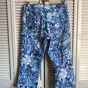 Nine West  Jeans Chrystie Capris Blue Patterned Crop Pants Capri pants Photo 1