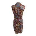 Drew Anthropologie   FLORAL WRAP DRESS BROWN  PURPLE SIZE LARGE NWT Photo 2