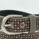 American Eagle  Outfitters AEO Polka Dot Ribbon Web Belt Size Medium M Womens Photo 1