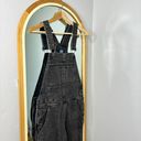 Gap washed black straight leg overalls Photo 3