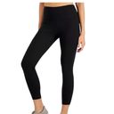 Ideology  Essentials Black Sweat 7/8 Length Leggings Large Photo 1