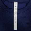 Lululemon  Rest Less Pullover Night Sea / Night Sea Sz 4 Photo 6