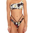 Agua Bendita 💕💕 Roma Moss Bikini Top + Egle Moss Bikini Bottoms ~ Floral L NWT Photo 8