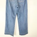 Gap  Medium Wash Sky High Wide Leg Denim Jeans, Size 8 Tall Photo 6