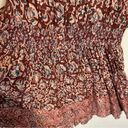 Bordeaux Faherty Montara Dress Merlot  Floral Print Photo 4