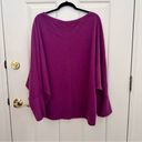 White Birch  magenta dolman sleeve top size 2X Photo 5