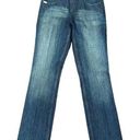 Cruel Girl  Slim Juniors Size 9 Long Bootcut Jeans Dark Wash Western Mid Rise Photo 0