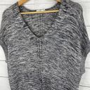 Vince . Women’s Oversized Open Knit Marled Cap Sleeve Tunic Sweater Size Small Photo 3