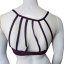 Society Girl  Plum Purple Strappy Back Lace Bralette (M) Photo 3