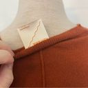 Kerisma Burnt Orange v neck high low sweater size small Photo 3