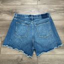 Abercrombie & Fitch  4” The Dad High Rise Blue Jean Shorts Size 31 Photo 2